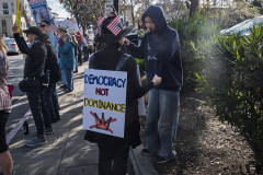 17 Jan 2026 -No War -Redwood City,(ProBonoPhoto/Sonny Mencher)