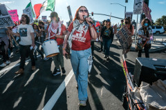 Ice Protest at the Superbowl, Santa Clara, CA, February 8, 2026. (Probonophoto.org/Sammy Braxton-Haney)