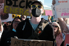 Ice Protest at the Superbowl, Santa Clara, CA, February 8, 2026. (Probonophoto.org/Sammy Braxton-Haney)