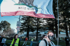 Ice Protest at the Superbowl, Santa Clara, CA, February 8, 2026. (Probonophoto.org/Sammy Braxton-Haney)