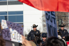 “ICE out of the Super Bowl”
8, Feb. 2026 Community protests the presence of ICE and Border Patrol at Super Bowl LX in Santa Clara, Ca.
(ProBonoPhoto/John Weekes