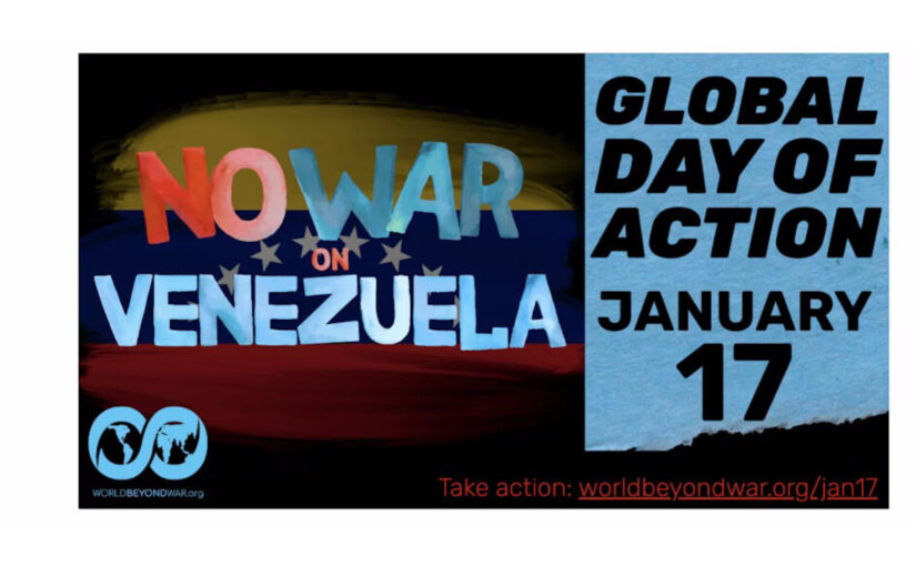 2026-01-17 – NO WAR ON VENEZUELA (past event)